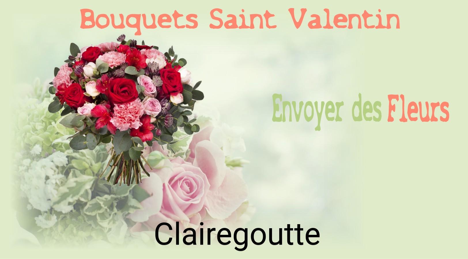 Roses de Saint-Valentin livrées à Clairegoutte